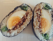 簡単!台湾ルーロー飯がおにぎらずに変身♪の写真