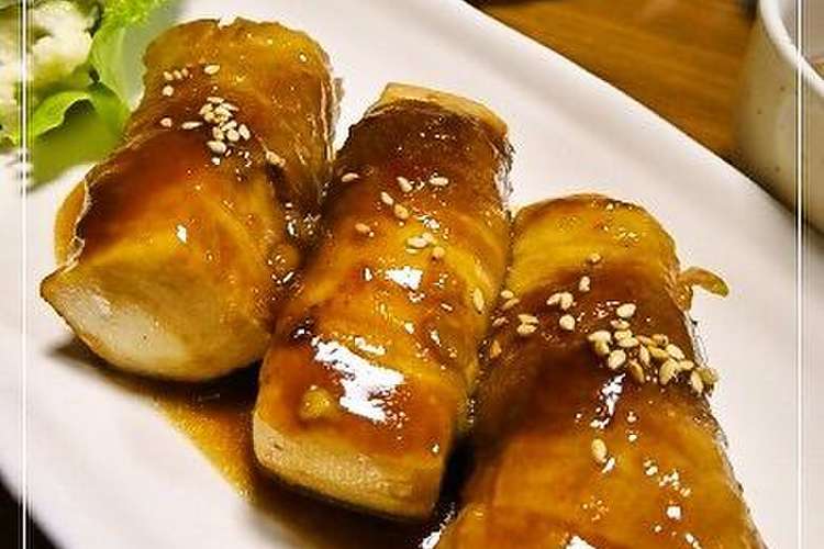 肉巻き豆腐 わさび醤油照り焼き レシピ 作り方 By みどふぁどベシ クックパッド 簡単おいしいみんなのレシピが356万品