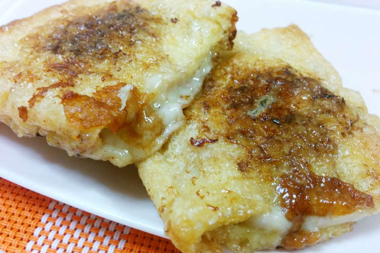 油揚げのひき肉とろーりチーズ レシピ 作り方 By Michakio クックパッド 簡単おいしいみんなのレシピが352万品