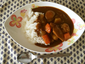 ココナッツオイル入りカレー☆