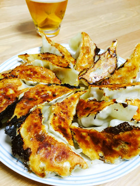 神戸牛オイルでシンプルジューシー焼き餃子