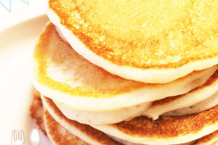 超簡単 材料２つ ヨーグルトパンケーキ レシピ 作り方 By 湖と冬の子のママ クックパッド 簡単おいしいみんなのレシピが349万品