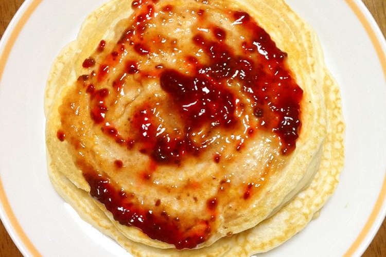 卵不使用 ホエーで作る白いパンケーキ レシピ 作り方 By Cafe77 クックパッド