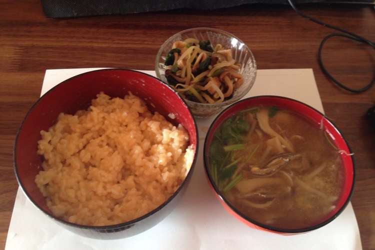 和食の朝ごはん レシピ 作り方 By クック1c3hmn クックパッド