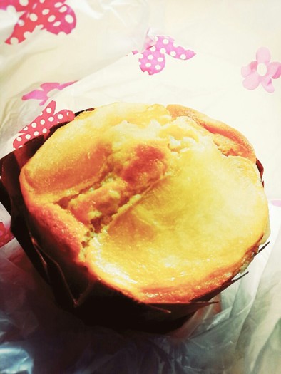 しっとり甘い♡りんごカップケーキの写真