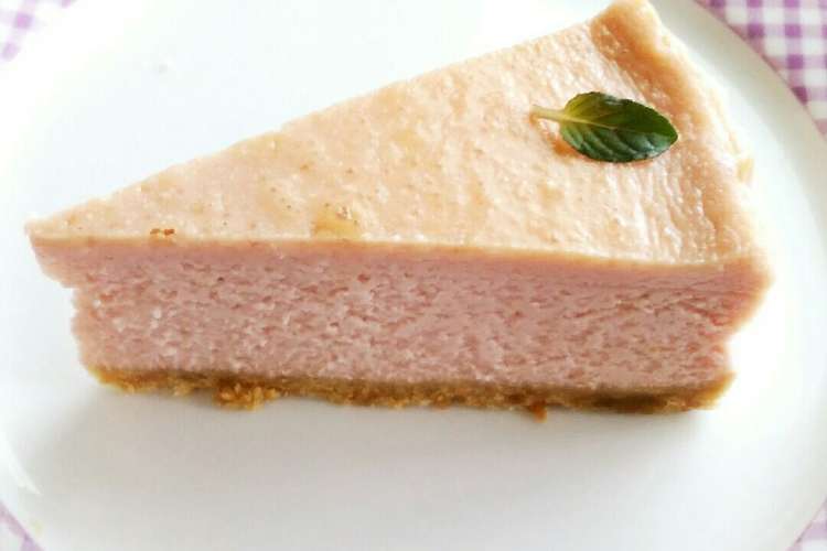 とろける桜のニューヨークチーズケーキ レシピ 作り方 By ナナのママ クックパッド 簡単おいしいみんなのレシピが352万品