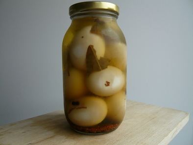 Pickled Egg　卵のピクルスの写真