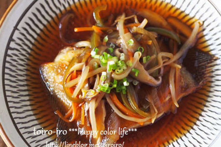 野菜も摂れる カレイの中華風あんかけ レシピ 作り方 By トイロ クックパッド