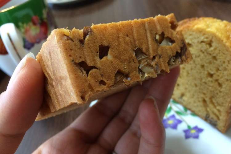 Hm使用 混ぜて焼くだけのパウンドケーキ レシピ 作り方 By あっぷるかぞくのママ クックパッド