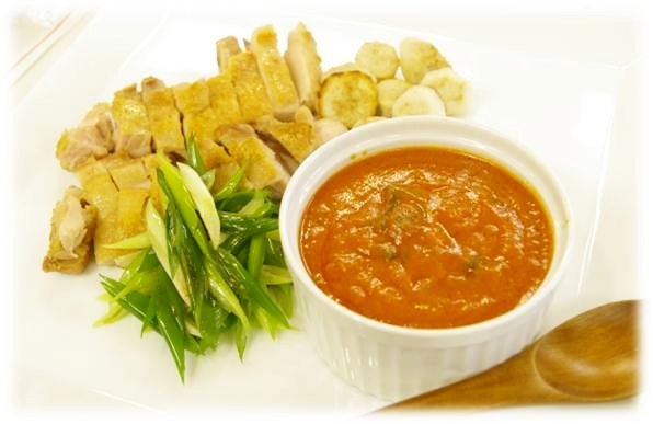京野菜と鶏肉のソテー 京風トマトソースの画像