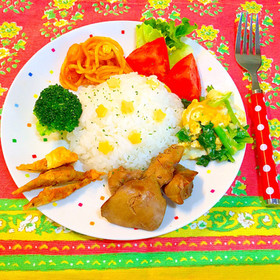 子どものワンプレート朝ごはん
