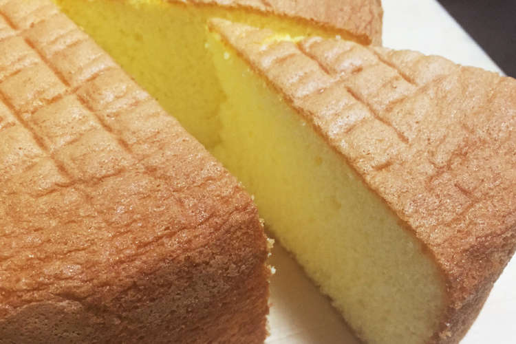 ふわふわ スポンジケーキ レシピ 作り方 By えますけ13 クックパッド 簡単おいしいみんなのレシピが352万品