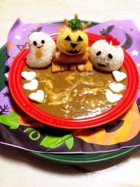 あんにゃのハロウィンキャラプレート♡