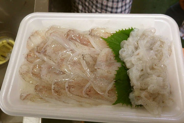 ベイカの刺身 レシピ 作り方 By 岡山県漁協女性部 クックパッド 簡単おいしいみんなのレシピが356万品