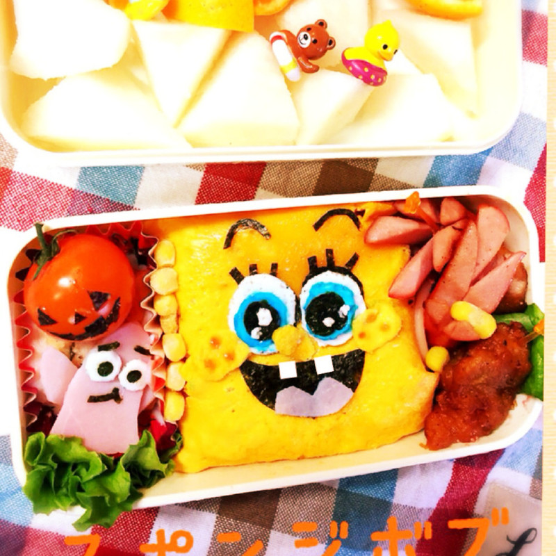 みんなが作ってる キャラ弁 スポンジボブのレシピ クックパッド 簡単おいしいみんなのレシピが355万品