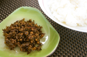 癖になるプチプチ食感♪えごまの実の佃煮