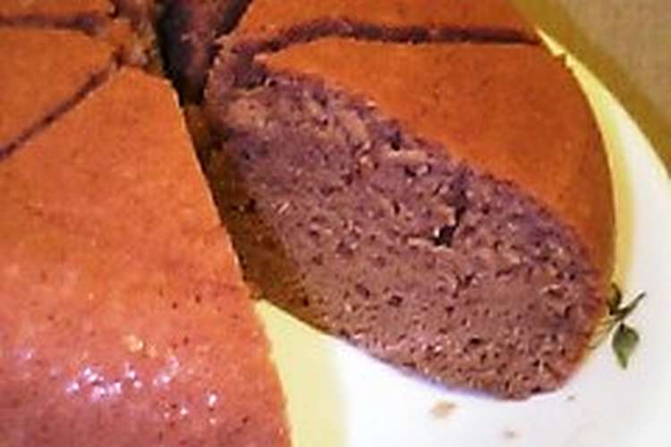白あんdeココア炊飯器ケーキ レシピ 作り方 By あちここ クックパッド 簡単おいしいみんなのレシピが349万品