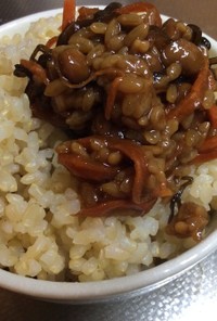 納豆麹（お酒の入った使ったレシピ）