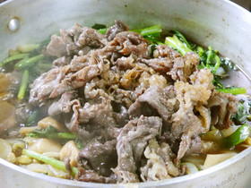 お肉ド~ンすき焼き
