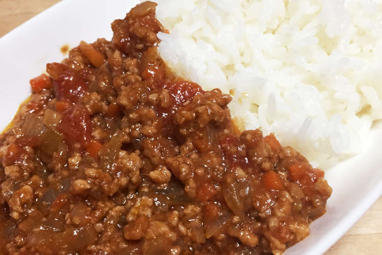 トマトの旨味 ドライカレー レシピ 作り方 By 9galaxy9 クックパッド 簡単おいしいみんなのレシピが352万品
