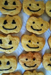 ハロウィンに！かぼちゃクッキー☆