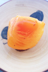熟れすぎた柿の食べ方＋柑橘で高級マンゴー