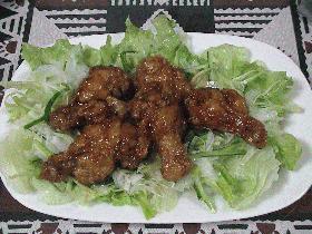 鶏肉のマーマレード煮