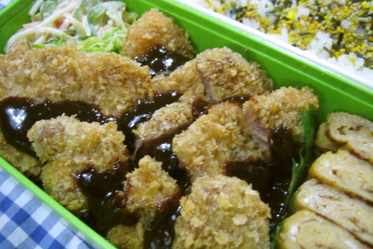 お弁当に 時短味噌カツ レシピ 作り方 By なかpapa クックパッド