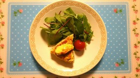 低糖質レシピ☆炊飯器でスペイン風オムレツ