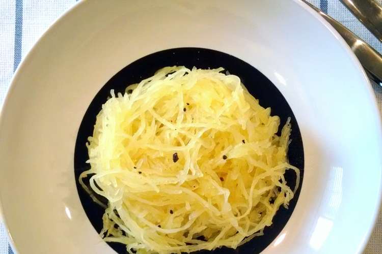そうめんかぼちゃとトリュフ塩の簡単炒め レシピ 作り方 By トレジョごはん クックパッド 簡単おいしいみんなのレシピが352万品