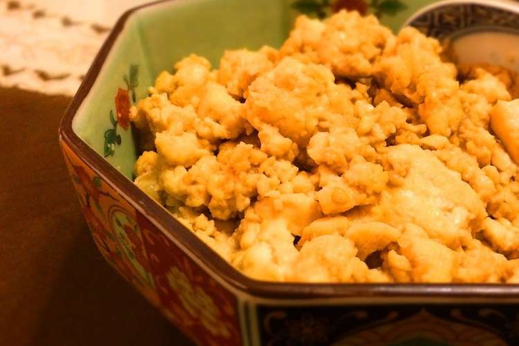 冷凍豆腐でヘルシー豆腐そぼろ レシピ 作り方 By Claire0147 クックパッド