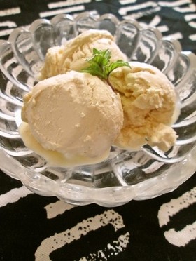 市販のプリンで☆アイスクリーム