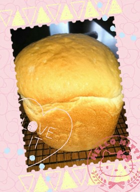 HBで米粉入り食パン☆早焼き‼