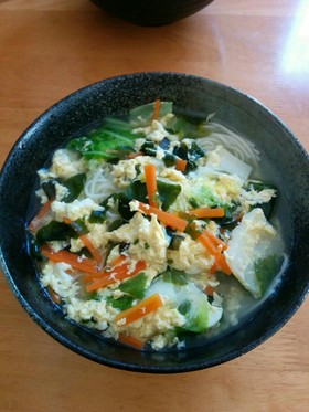 簡単そうめんランチ