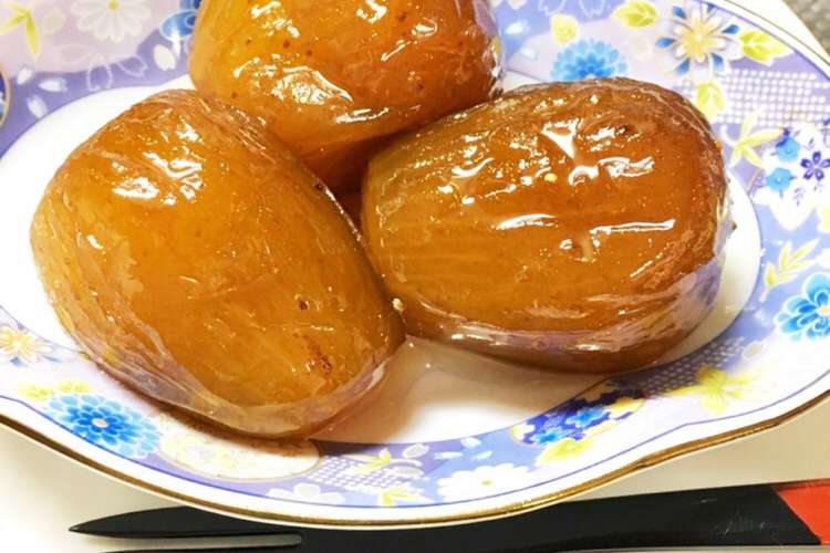 簡単 イチジクの甘露煮 レシピ 作り方 By Wakanatoママ クックパッド 簡単おいしいみんなのレシピが378万品