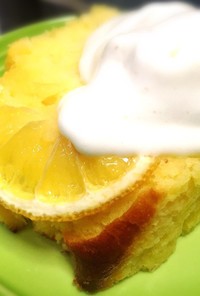 カンタン♪天ぷら粉でレモンパウンドケーキ