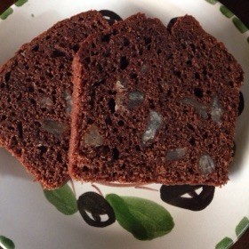 マロンチョコパウンドケーキの画像