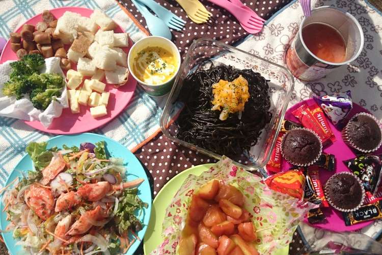 簡単 お外ごはんdeハロウィンparty レシピ 作り方 By Meimamma クックパッド 簡単おいしいみんなのレシピが355万品