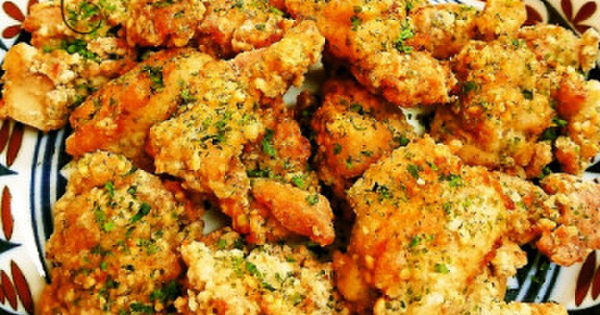 こりゃ旨い！絶対ハマる♡のり塩ごま唐揚げ by からあげビール 【クックパッド】 簡単おいしいみんなのレシピが318万品