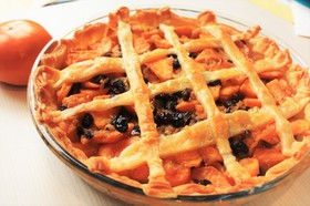 柿大量消費!persimmons pie