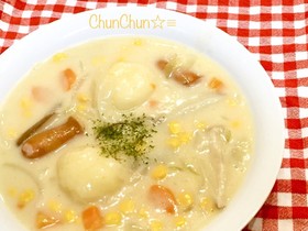 簡単☆ルーなし クリームシチュー