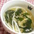 ★レンジで簡単★もやし&わかめのスープ