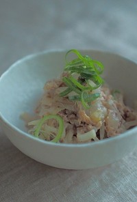 大根と鯖缶のピリ辛サラダ