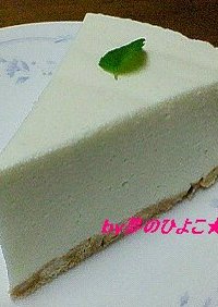 ヘルシー♪豆腐のレアチーズケーキ風