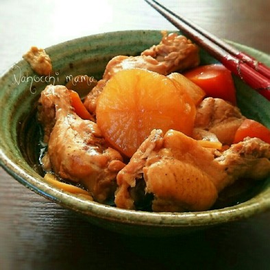 飴色deご飯がススム❤手羽元と大根の煮物の写真