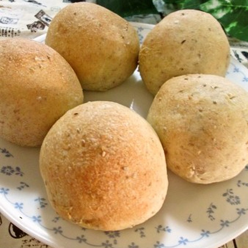 全粒粉パンのレシピ