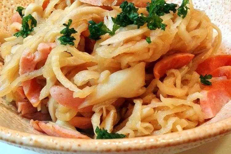 切り干し大根とソーセージの炒め煮 レシピ 作り方 By ねねるぅ クックパッド 簡単おいしいみんなのレシピが357万品