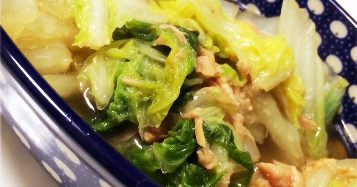 ＊白菜のシーチキン煮＊ by Meeeg☃ 【クックパッド】 簡単おいしいみんなのレシピが345万品