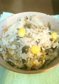 発芽米混ぜご飯