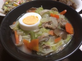野菜たっぷりヘルシーラーメン